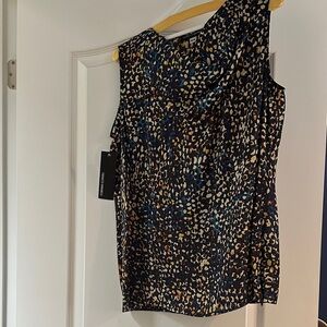 Leopard Print Sleeveless Top